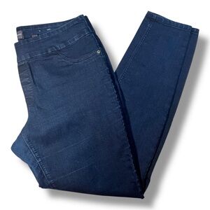 REITMANS women’s blue pull-up jeggings size 15